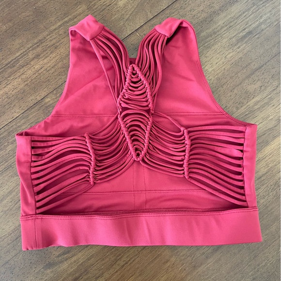 Carbon38 Sayang Macrame Sports Bra Size Medium - Picture 1 of 5